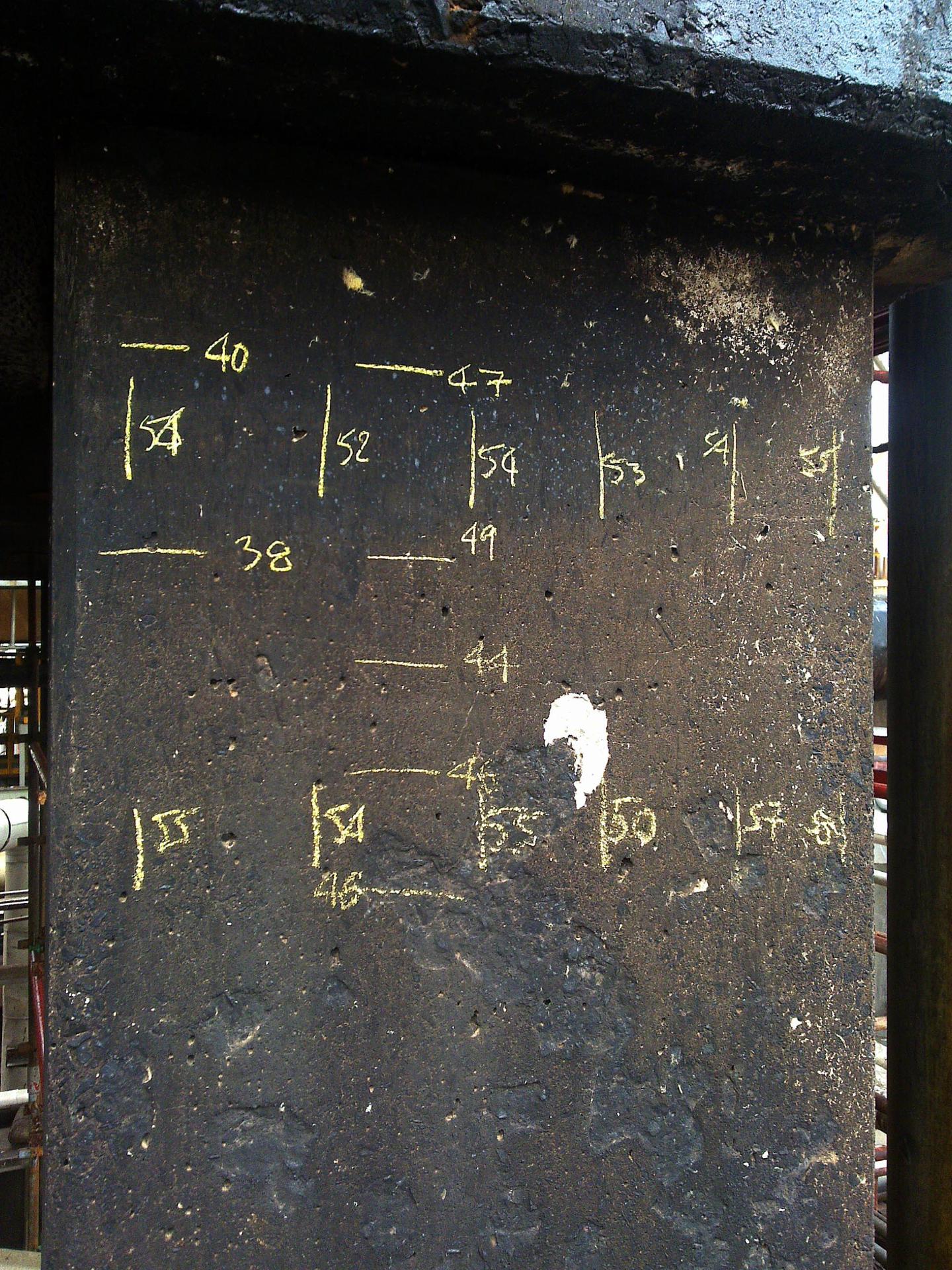 4.1.3 Cover Meter Readings 4.1.3 Cover Meter Readings