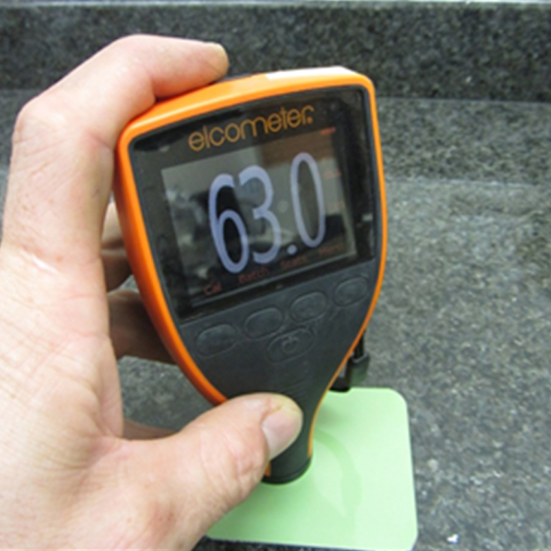 Dry-film-thickness-test